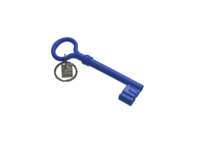 Blue Key Keychain