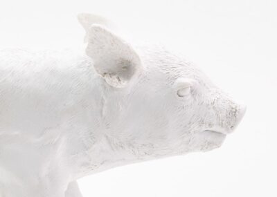 BANK IN THE FORM OF A PIG (Matte White) - Image 3