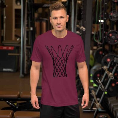 Iconic Supernet T-Shirt (Black) - Image 4