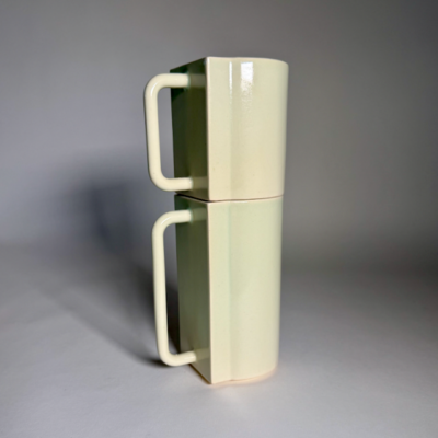 Hardware Mugs / Contemporary U Set (Short Mug #8 and Tall Mug #11)
