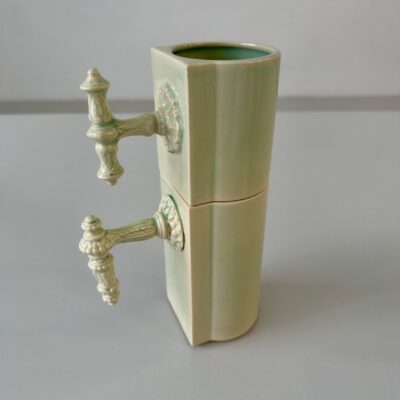 Ornate Victorian Set (Short Mug #1 and Tall Mug #2)
