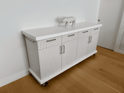 Pegboard Sideboard