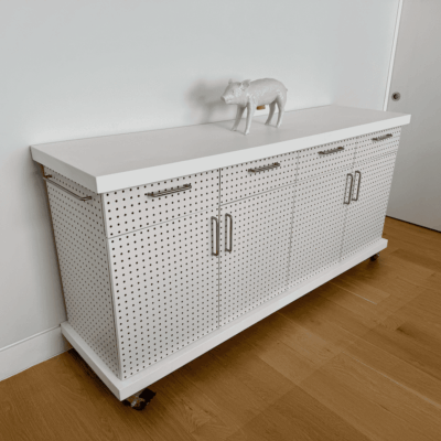 Pegboard Sideboard
