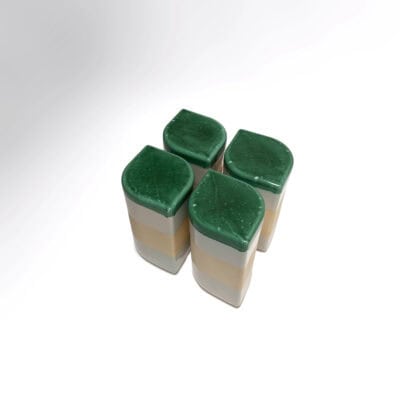 Set of 4 Oribe Green Perfect Leaf Tables