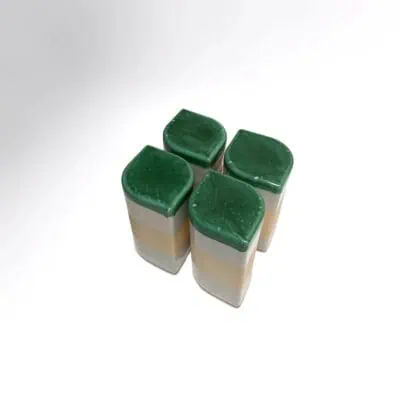 Set of 4 Oribe Green Perfect Leaf Tables