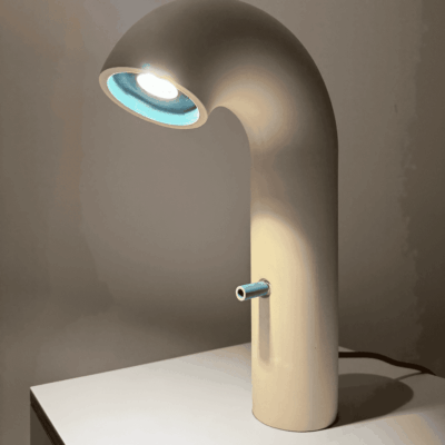 Fat Pipe Lamp Teal