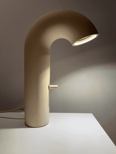 Fat Pipe Lamp Teal - Image 3