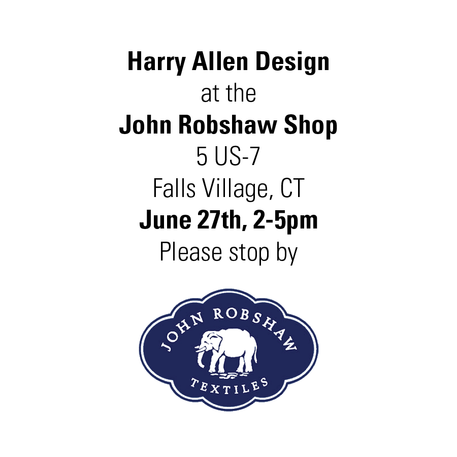 Harry Allen Design | Harry Allen & John Robshaw