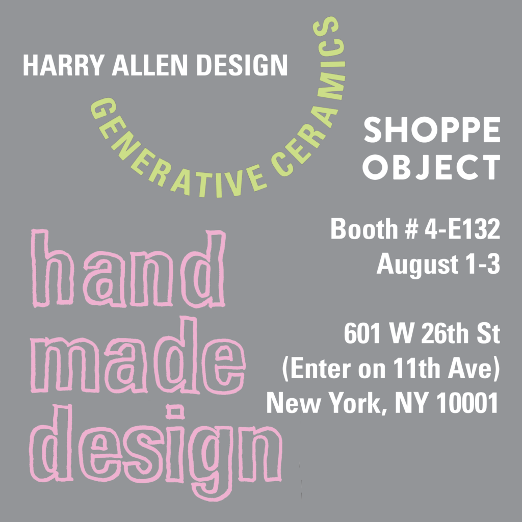 Harry Allen Design | Harry Allen Design @ Shoppe Object